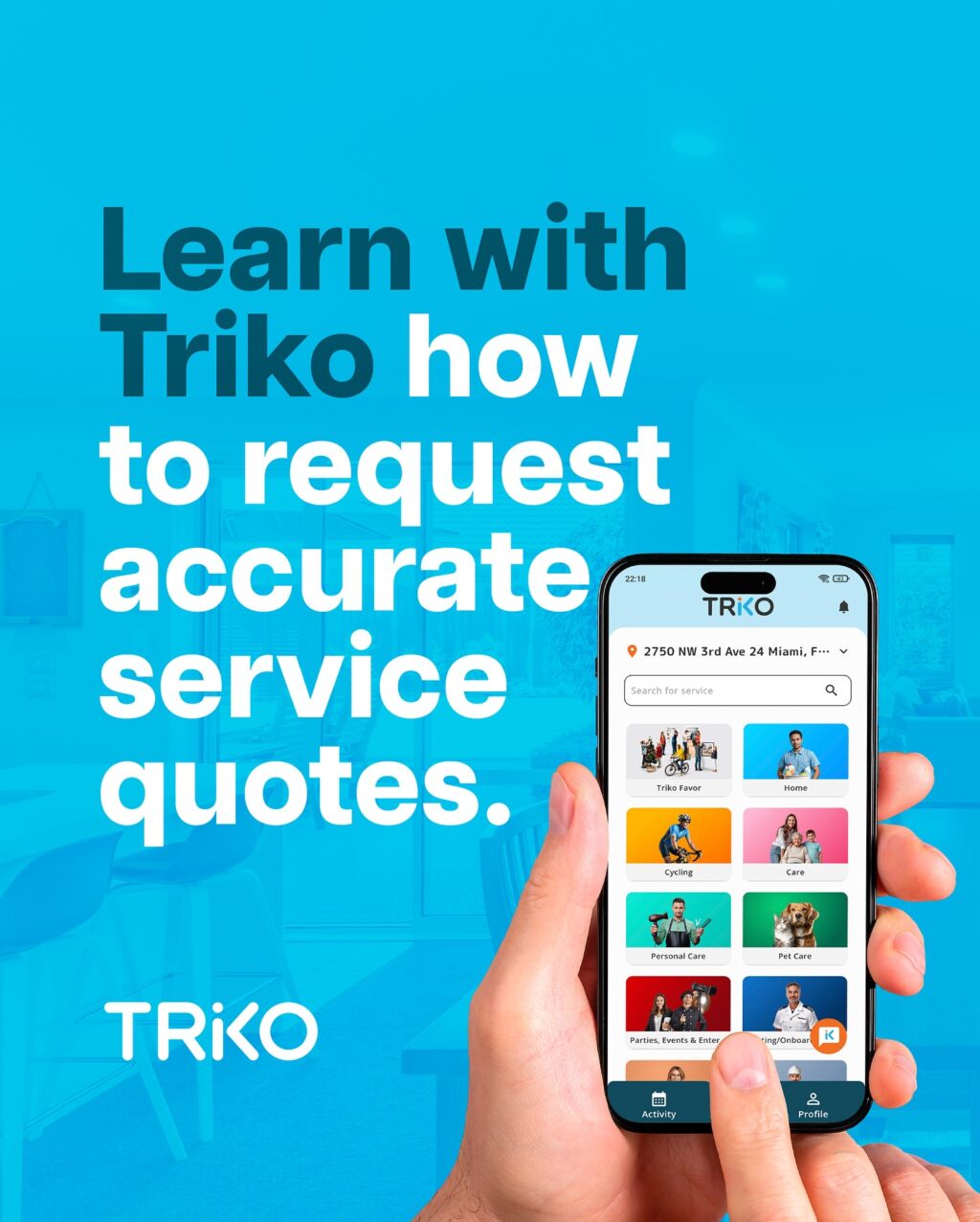 Instagram post from trikoapp. This post is in position 2.